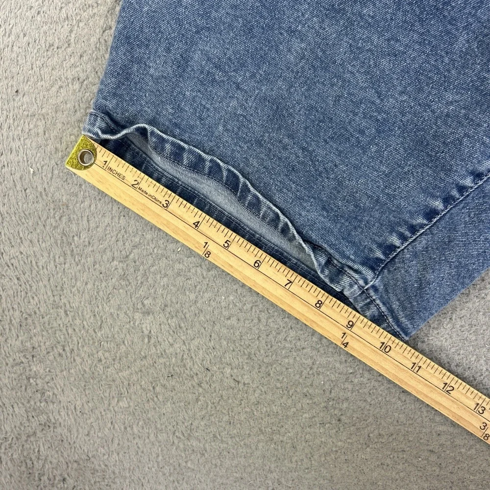 LRG Lifted Research Group Jorts Mens 36 Blue Denim Pants Jean‎ Shorts Skate Work - Picture 7 of 7